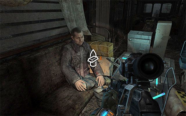 Na początek zdejmij maskę przeciwgazową, bo nie będzie ci ona tu potrzebna - Dotrzyj do Polis i zamelduj o tym, czego dowiedziałeś się o Czerwonych | Rozdział 25 - Zajezdnia - Metro: Last Light - poradnik do gry