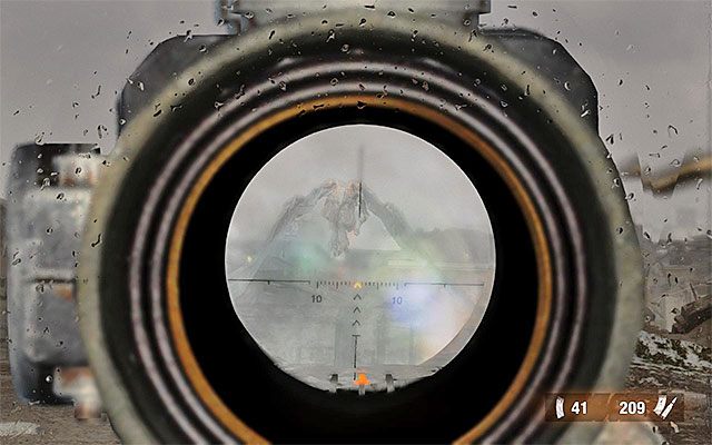 Ostrożnie zbliż się do gniazda demona, co będzie równoznaczne z rozpoczęciem ataków ze strony latającej bestii - Przeszukaj Wymarłe Miasto i odszukaj drogę na Plac Czerwony | Rozdział 26 - Martwe Miasto - Metro: Last Light - poradnik do gry