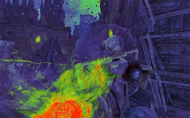 Uwaga - Jeśli masz w planach zdobycie osiągnięcia za zaliczenie gry bez zabójstw na koncie to czeka Cię niestety BARDZO trudna przeprawa, bo nie wolno w takiej sytuacji zabić żadnego z przeciwników - Dotrzyj do latarni stalkerów | Rozdział 27 - Plac Czerwony | Metro Last Light - Metro: Last Light - poradnik do gry