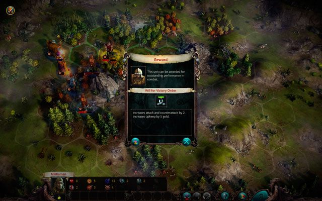 O tym, ile oddziałów może znaleźć się w armii bohatera, decyduje wartość jego dowodzenia (patrz rozdział: Herosi: Podstawy) - Jednostki i taktyka | Eador Władcy rozdartego świata - Eador: Władcy rozdartego świata - poradnik do gry