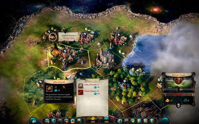 Poza wymienionymi wcześniej sposobami załatania dziury budżetowej (czyli podbojami, eksploracją, rozbudową i zdolnościami herosów) istnieje jeszcze jeden: rytuały - Rytuały wspierające budżet | Ekonomia | Eador Władcy rozdartego świata - Eador: Władcy rozdartego świata - poradnik do gry