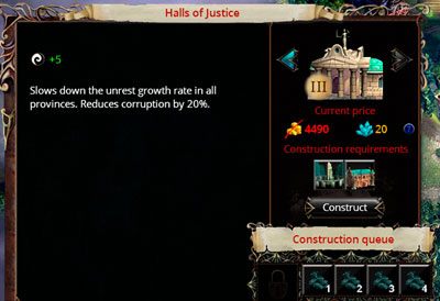 Duże królestwa muszą borykać się z korupcją - jeśli państwo zanadto się rozrośnie, pewna część jego przychodów zacznie przepadać - Korupcja | Ekonomia | Eador Władcy rozdartego świata - Eador: Władcy rozdartego świata - poradnik do gry