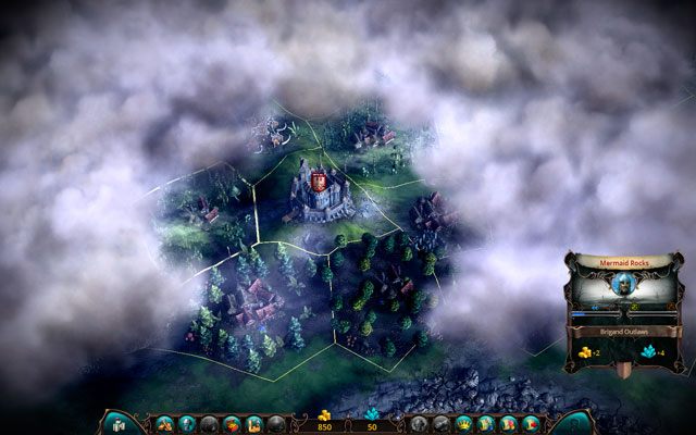 Rozgrywkę należy rozpocząć od zapoznania się z mapą - Jak zacząć? | Eador Władcy rozdartego świata - Eador: Władcy rozdartego świata - poradnik do gry