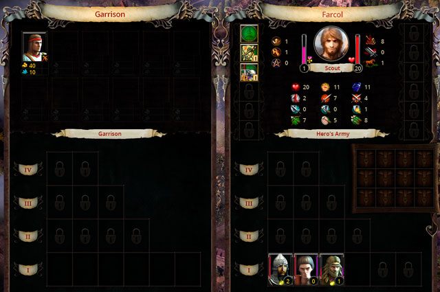 Na tym etapie rozgrywki należy sukcesywnie podbijać wszystkie prowincje znajdujące się w pierwszym okręgu dookoła stolicy, uzupełniać straty w jednostkach i rozbudowywać infrastrukturę (również lokalną, o ile mamy taką możliwość) - Jak zacząć? | Eador Władcy rozdartego świata - Eador: Władcy rozdartego świata - poradnik do gry