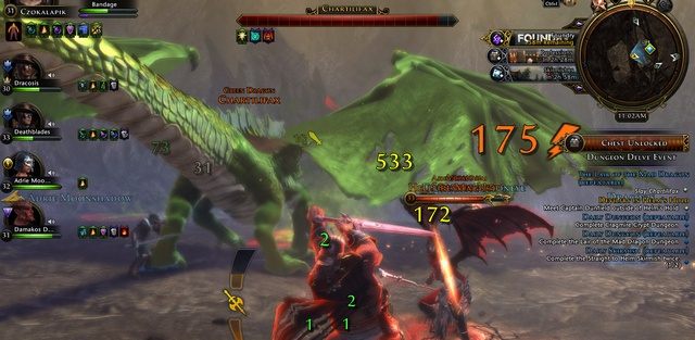 Do każdego lochu możesz wejść z mapy lub zapisać się do kolejki (w Landing Page), która automatycznie przydzieli grupę - Tryby rozgrywki PvE w Neverwinter | Podstawy rozgrywki i eksploracja - Neverwinter - poradnik do gry