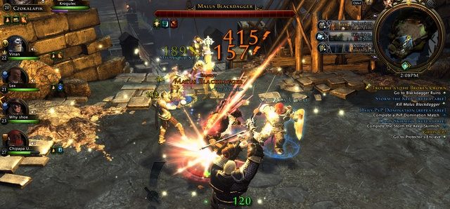 Potyczki dostępne są z panelu kolejki w Landing Page - Tryby rozgrywki PvE w Neverwinter | Podstawy rozgrywki i eksploracja - Neverwinter - poradnik do gry