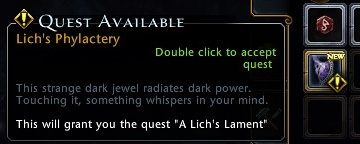 Znak zapytania pojawi się nad głową NPC, któremu masz oddać zadanie i otrzymać nagrodę - Zadania (Questy) w Neverwinter - Neverwinter - poradnik do gry