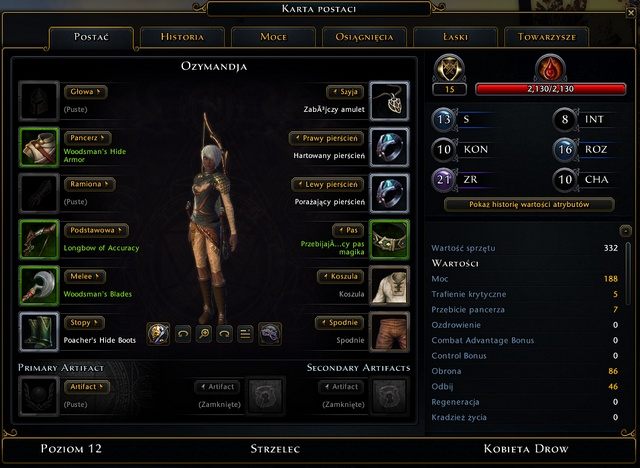 Statystyki ekwipunku (Ratings) - Statystyki ekwipunku (Ratings) w Neverwinter | Wyposażenie - Neverwinter - poradnik do gry