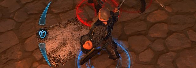 Po zablokowaniu odpowiedniej ilości ataków miernik staje się czerwony i nie możesz się bronić dopóki nie zregenerujesz go różnymi umiejętnościami - Zbrojny Strażnik (Guardian Fighter) | Klasy w Neverwinter - Neverwinter - poradnik do gry