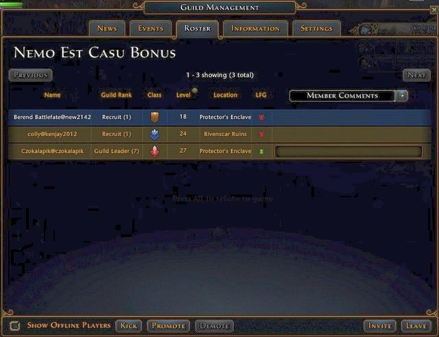 1 - Tworzenie i przynależność do gildii w Neverwinter | Gildie, grupy i znajomi - Neverwinter - poradnik do gry