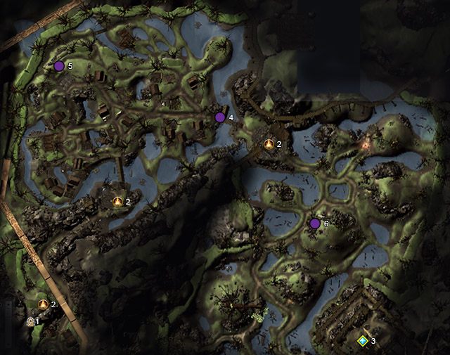 Legenda - Hebanowe Wzgórza - Ebon Downs (35-37) | Mapy Neverwinter - Neverwinter - poradnik do gry