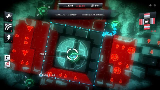 Po wyczyszczeniu północnej części zaczną się ataki z każdej strony - MISJA 08 - Twin Electron | Opis przejścia | Anomaly 2 - Anomaly 2 - poradnik do gry