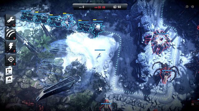 Po drodze napotkasz kolejnego nowego przeciwnika, wieżę zwaną Hackerem - MISJA 13 - Sezamie, otwórz się! | Opis przejścia | Anomaly 2 - Anomaly 2 - poradnik do gry