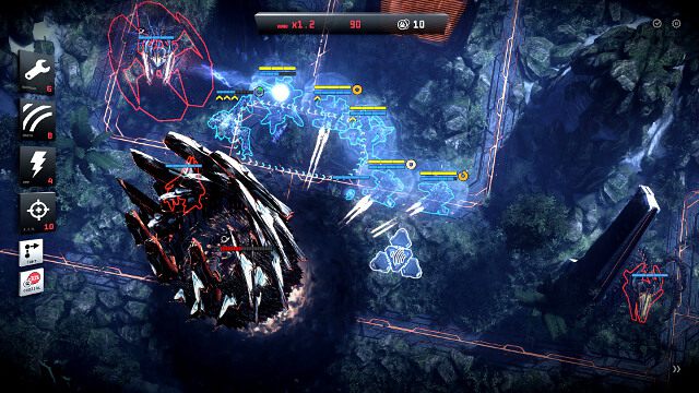 Jak się okaże, Boss zablokował drogę do kolejnej sekcji mapy tworząc wir na drodze - MISJA 14 - Piekło-niebo | Opis przejścia | Anomaly 2 - Anomaly 2 - poradnik do gry