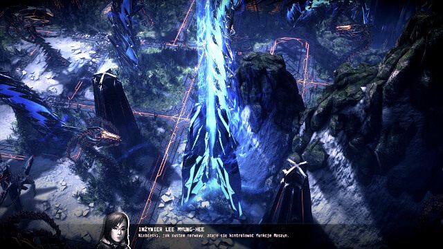 By zachować Anomalię należy zniszczyć sześć niebieskich wież zaznaczonych kółkiem na mapie taktycznej - MISJA 14 - Piekło-niebo | Opis przejścia | Anomaly 2 - Anomaly 2 - poradnik do gry