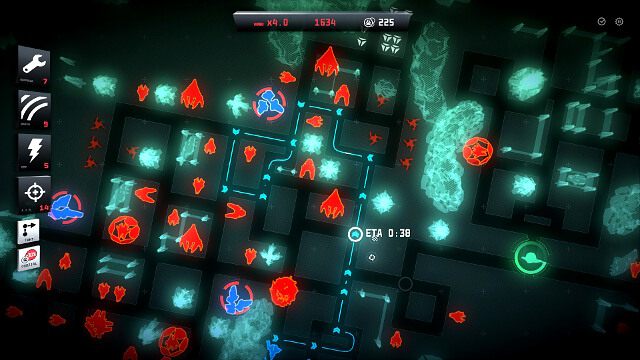 Jak widać na screenie, Boss zablokował drogę do południowej wieży osadzając się na drodze, tworząc wir, podobnie jak zrobił to wcześniej przed punktem kontrolnym - MISJA 14 - Piekło-niebo | Opis przejścia | Anomaly 2 - Anomaly 2 - poradnik do gry