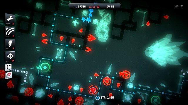 Przejeżdżając do następnej części mapy z niebiskimi wieżami chcąc nie chcąc będziesz zmuszony odwiedzić region czerwonych wież - MISJA 14 - Piekło-niebo | Opis przejścia | Anomaly 2 - Anomaly 2 - poradnik do gry