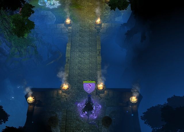 Misję rozpoczynamy w południowej części podziemi (M1, 1) - Prochy Tuidhany (1/4) | 1 - Inne Elfy - zadania główne - Might & Magic: Heroes VI - Cienie Mroku - poradnik do gry