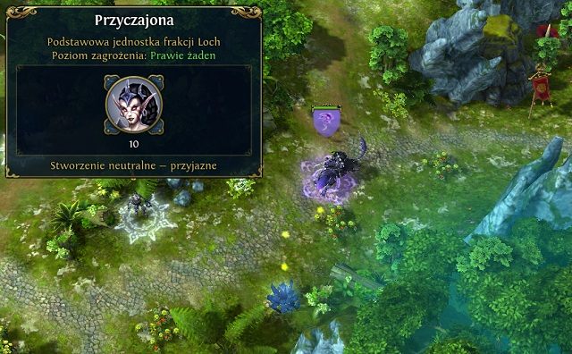 Po opuszczeniu podziemi (M2, 5) ruszamy na zachód - Prochy Tuidhany (2/4) | 1 - Inne Elfy - zadania główne - Might & Magic: Heroes VI - Cienie Mroku - poradnik do gry