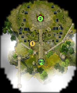 1 - chór wiernych (zapewnia premię +5 do przywództwa i mocy magicznej na czas najbliższej bitwy - Mapa 3 - Relikwiarz | 1 - Inne Elfy - mapy | Heroes VI - Cienie Mroku - Might & Magic: Heroes VI - Cienie Mroku - poradnik do gry