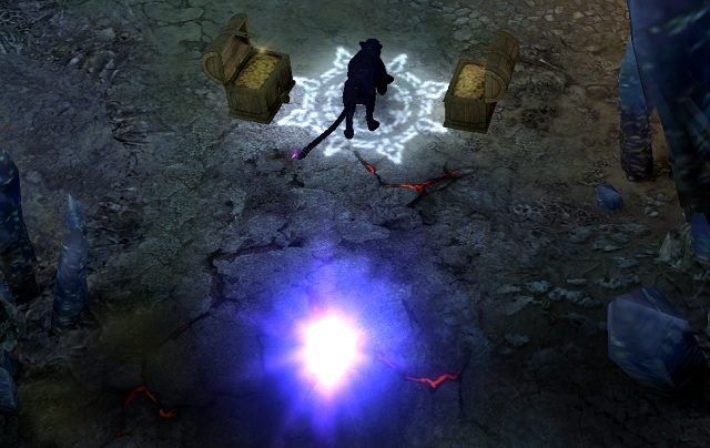 Trzeci szept znajduje się bezpośrednio za Cienistymi Panterami (M1, 8) - Próba Słuchu | 2 - Zew Malassy - zadania główne | Heroes VI - Cienie Mroku - Might & Magic: Heroes VI - Cienie Mroku - poradnik do gry