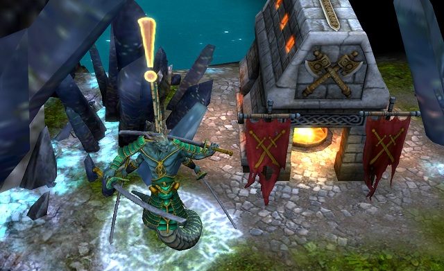 Wyzwanie to rozpocznie się po odwiedzeniu lokalnego kowala Nag - Norbu (M2, 13) - Zagadka Cieniostali | 3 - Misja Nieznanej Łzy - zadania dodatkowe - Might & Magic: Heroes VI - Cienie Mroku - poradnik do gry