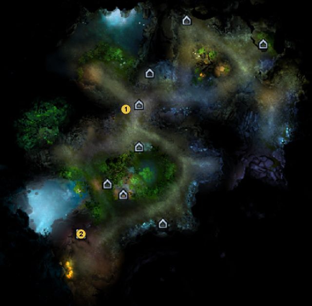 1 - chimery - Mapa 1 - powierzchnia, zadania | 3 - Misja Nieznanej Łzy - mapy - Might & Magic: Heroes VI - Cienie Mroku - poradnik do gry