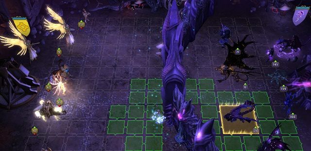 Wróćmy do rozwidlenia (M1, 5) i ruszmy w głąb Biblioteki - Anioł Zemsty | 4 - Zagłada, Która Dotknęła Konos - zadania główne - Might & Magic: Heroes VI - Cienie Mroku - poradnik do gry