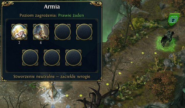 Zadanie to jest wyjątkowo proste - musimy pokonać trzech czempionów Przystani znajdujących się w południowej części mapy: (M1, 2), (M1, 4), (M1, 9) - Napastliwe Światło | 1 - Samolubny Wyznawca Światła - zadania główne - Might & Magic: Heroes VI - Cienie Mroku - poradnik do gry