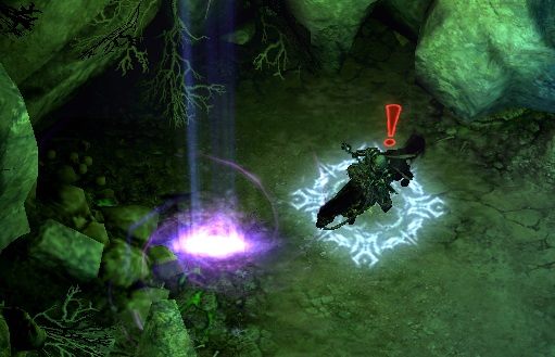 Po przekroczeniu wrót (M3, 5) spotkamy naszego starego znajomego - Sandro - Wyrwy Pustki | 2 - Ulotna nadzieja - zadania główne | Heroes VI - Cienie Mroku - Might & Magic: Heroes VI - Cienie Mroku - poradnik do gry