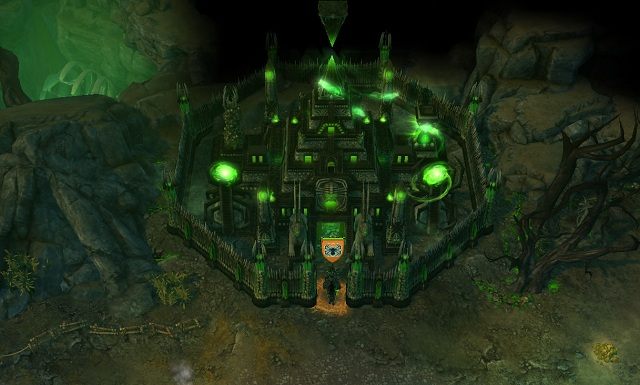 Proponuję w tym miejscu rozbudować nasze wszystkie posiadłości i zebrać jak najwięcej jednostek, gdyż prawdopodobnie nie będziemy już wracali po kolejne oddziały - Kolebka Łez | 3 - Całun Minionego Świata - zadania główne - Might & Magic: Heroes VI - Cienie Mroku - poradnik do gry