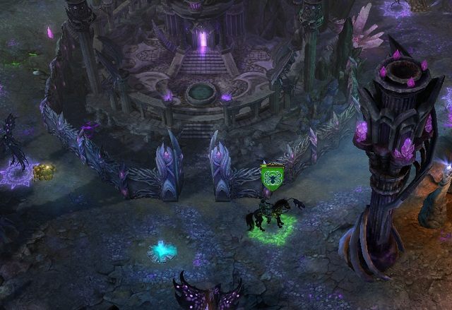 Naszym celem jest obrona miasta Ciemności przed wrogimi czempionami Światła - Kwestia Równowagi | 4 - Sen, który nie był tylko snem - zadania główne - Might & Magic: Heroes VI - Cienie Mroku - poradnik do gry