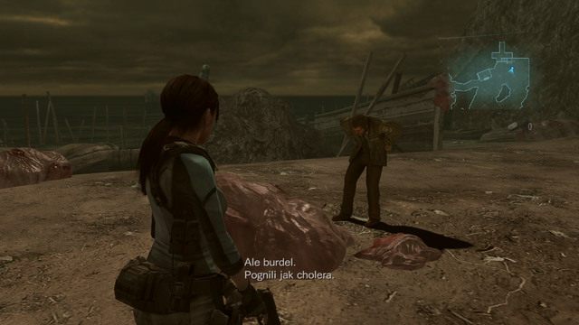 Misję rozpoczniesz na opuszczonej plaży - W głębiny - część II | Epizod 1 | Resident Evil Revelations - Resident Evil: Revelations - poradnik do gry
