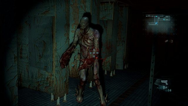Na jej końcu znajduje się łazienka - W głębiny - część III | Epizod 1 | Resident Evil Revelations - Resident Evil: Revelations - poradnik do gry