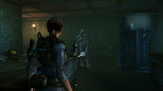 Jak tylko to zrobisz, zostaniesz zaatakowany przez zombie - Podwójna zagadka - część II | Epizod 2 | Resident Evil Revelations - Resident Evil: Revelations - poradnik do gry