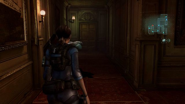 Na razie zabierz naboje i wyjdź z powrotem na korytarz - Podwójna zagadka - część II | Epizod 2 | Resident Evil Revelations - Resident Evil: Revelations - poradnik do gry