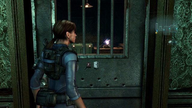 Ostatecznie trafisz do miejsca, gdzie Parker wskaże ci pomieszczenia z bronią - Podwójna zagadka - część II | Epizod 2 | Resident Evil Revelations - Resident Evil: Revelations - poradnik do gry