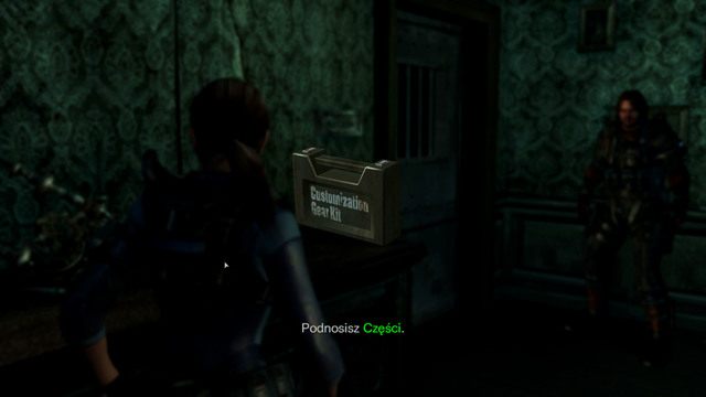 Jedno z nich leżało tuż przed wejściem do pokoju - Podwójna zagadka - część II | Epizod 2 | Resident Evil Revelations - Resident Evil: Revelations - poradnik do gry