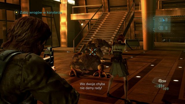 Chwilę później zostaniesz zaatakowany przez nowy rodzaj mutantów - Duchy Veltro - część I | Epizod 3 | Resident Evil Revelations - Resident Evil: Revelations - poradnik do gry