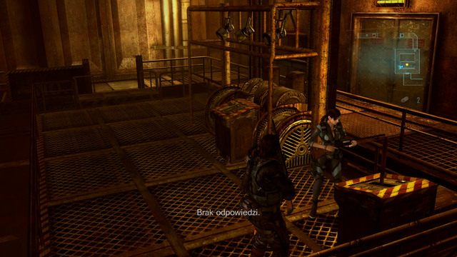Trafisz w ten sposób do pomieszczenia z windą - Koszmar powraca | Epizod 4 | Resident Evil Revelations - Resident Evil: Revelations - poradnik do gry