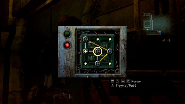 Aby zaliczyć mini-gierkę, przesuń okręg ze środka w lewo i okręg z prawego-górnego rogu na środek - Koszmar powraca | Epizod 4 | Resident Evil Revelations - Resident Evil: Revelations - poradnik do gry