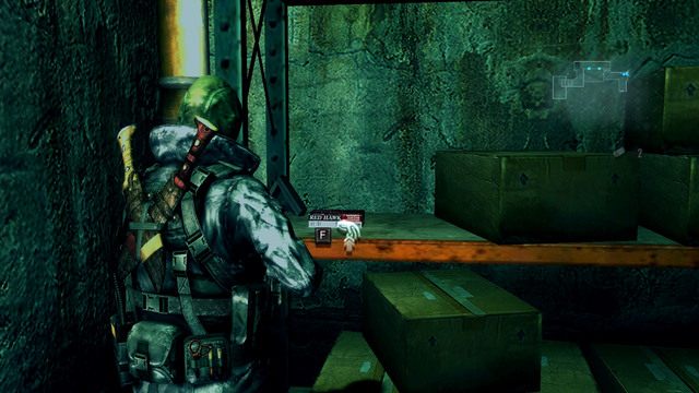 Za pierwszymi drzwiami znajdziesz zielone ziele i amunicję, a kawałek dalej dwa zablokowane przejścia - Ujawnione Sekrety - część I | Epizod 5 | Resident Evil Revelations - Resident Evil: Revelations - poradnik do gry