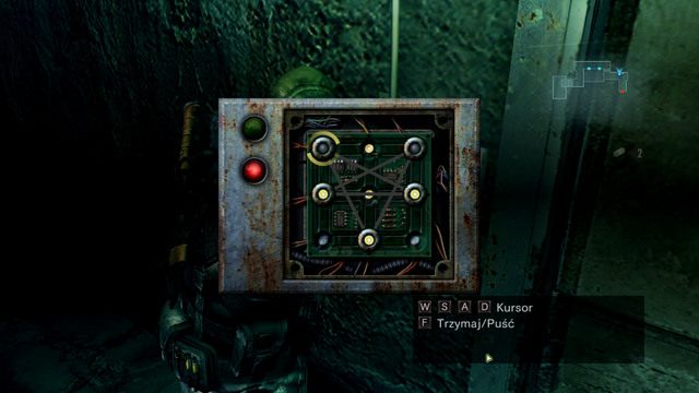 Za pomocą narzędzia możesz odkręcić pokrywę skrzynki i uruchomić prostą mini-gierkę - Ujawnione Sekrety - część I | Epizod 5 | Resident Evil Revelations - Resident Evil: Revelations - poradnik do gry