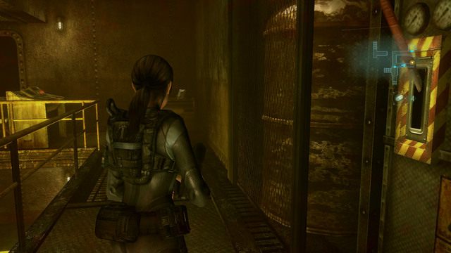 Dojdziesz w ten sposób do miejsca, gdzie czeka na ciebie partner - Ujawnione Sekrety - część II | Epizod 5 | Resident Evil Revelations - Resident Evil: Revelations - poradnik do gry
