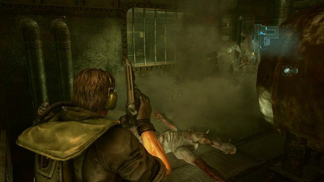 Szczególnie trudna walka czeka cię za trzema eksplodującymi mutantami - Kot i Mysz - część I | Epizod 6 | Resident Evil Revelations - Resident Evil: Revelations - poradnik do gry