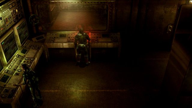 Zaprowadzą cię one do pomieszczenia, w którym Jill automatycznie zamknie wrota bezpieczeństwa - Kot i Mysz - część II | Epizod 6 | Resident Evil Revelations - Resident Evil: Revelations - poradnik do gry