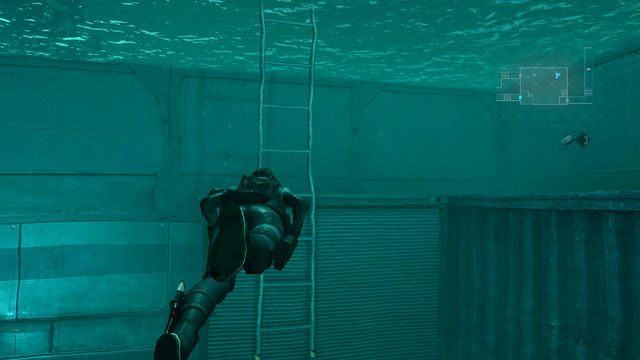 Po nabraniu powietrza udaj się w północno-wschodni róg lokacji - Wszystko albo nic - część I | Epizod 8 | Resident Evil Revelations - Resident Evil: Revelations - poradnik do gry