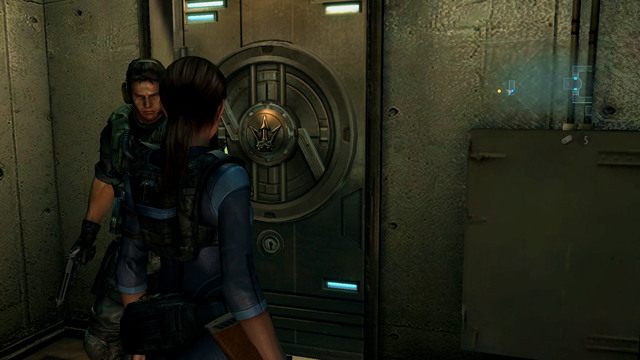 Po wyjściu na powierzchnię odbierz klucz od Chrisa i przejdź przez wskazane drzwi - Wszystko albo nic - część III | Epizod 8 | Resident Evil Revelations - Resident Evil: Revelations - poradnik do gry