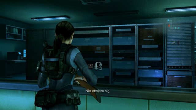 Maszynę znajdziesz w pokoju na końcu korytarza - Wszystko albo nic - część III | Epizod 8 | Resident Evil Revelations - Resident Evil: Revelations - poradnik do gry