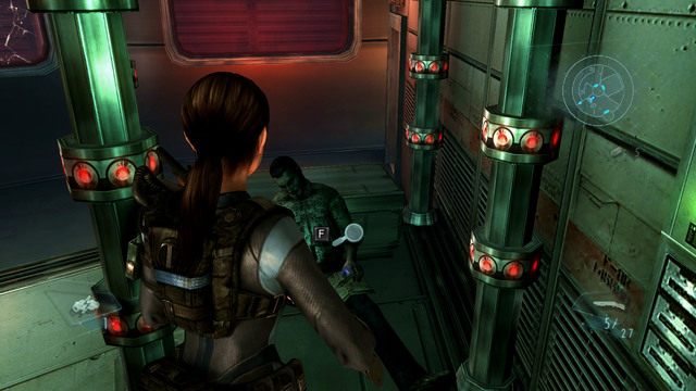 W ten sposób uzyskasz dostęp do mijanego wcześniej ciała - Bez wyjścia - cześć II | Epizod 9 | Resident Evil Revelations - Resident Evil: Revelations - poradnik do gry